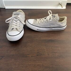 Converse Gray Canvas Sneakers